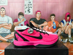 Nike Kobe 6 Protro Basketball Shoes Pink and White