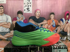 Adidas Basketball Sneakers Green Blue Red