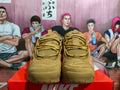 Nike Air More Uptempo Wheat Suede Sneakers