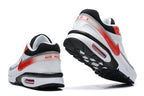 Nike Air Max Sneakers White Red Grey
