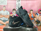 Nike Black Basketball Shoes with Metallic Swoosh