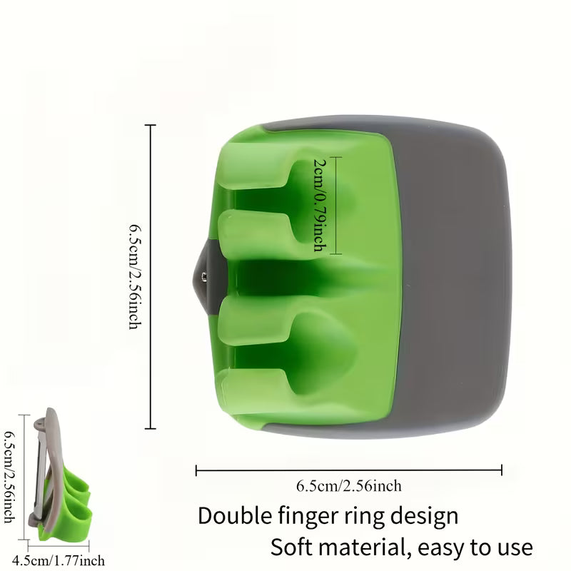 Stainless Steel Handheld Vegetable Fruit Peeler Anti-Slip Ring