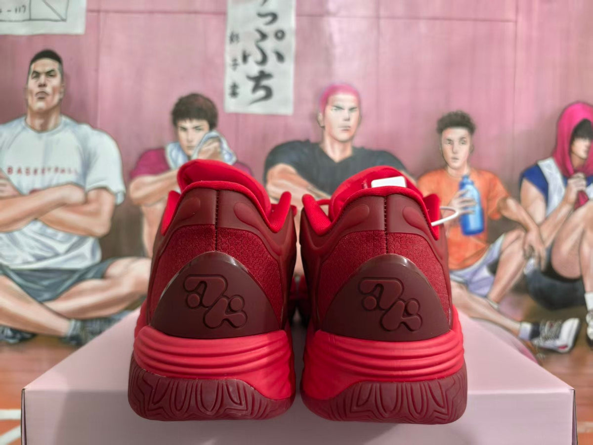 Red Basketball Sneakers