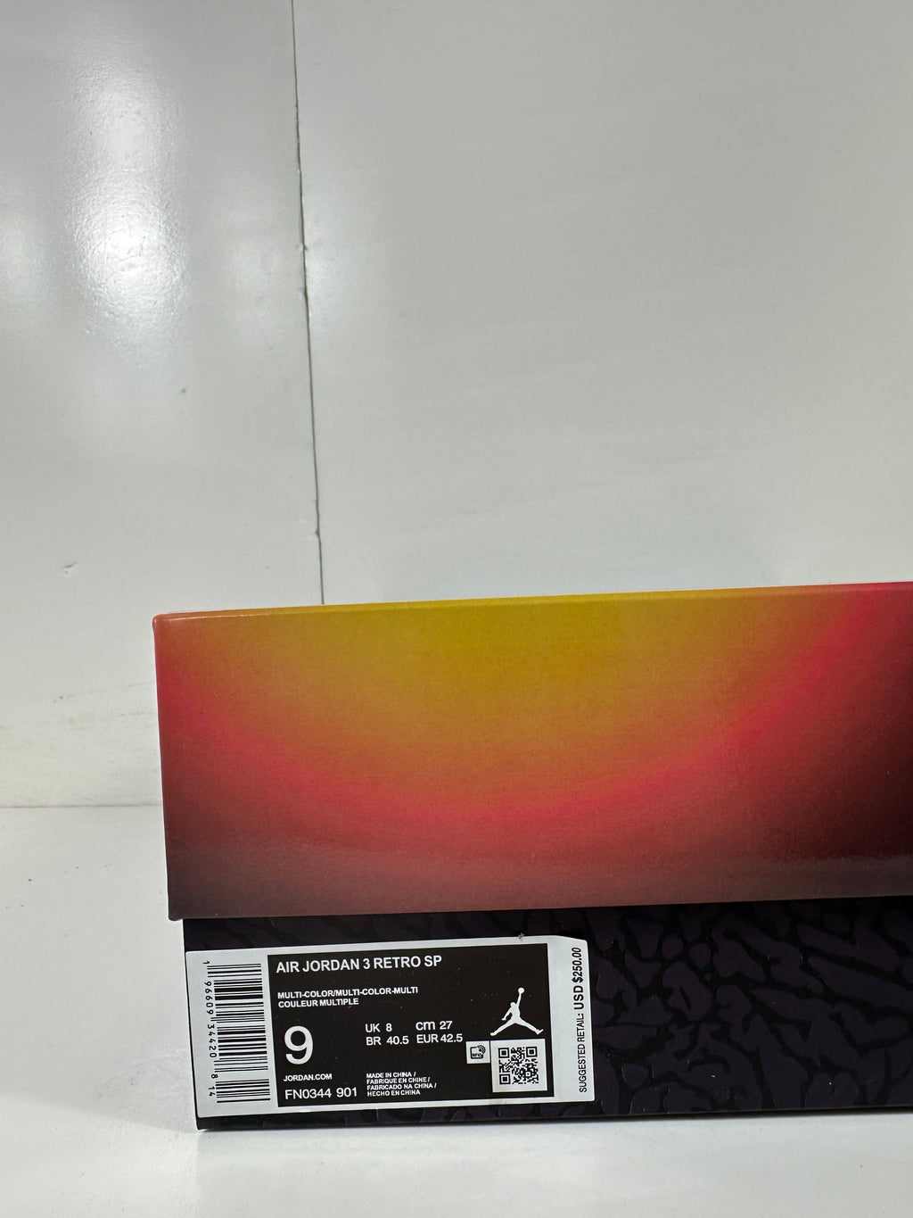 Jordan Air Jordan 3 Retro SP Medellin Sunset Sneakers