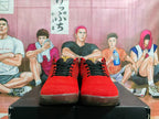 Nike Basketball Sneakers Red Black