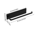 Under Cabinet Paper Towel Holder Space Saving Dispenser