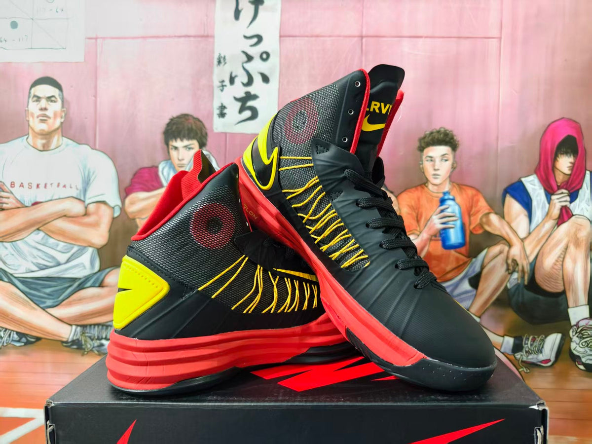 Nike Kyrie 2 Basketball Shoes Black Yellow Red