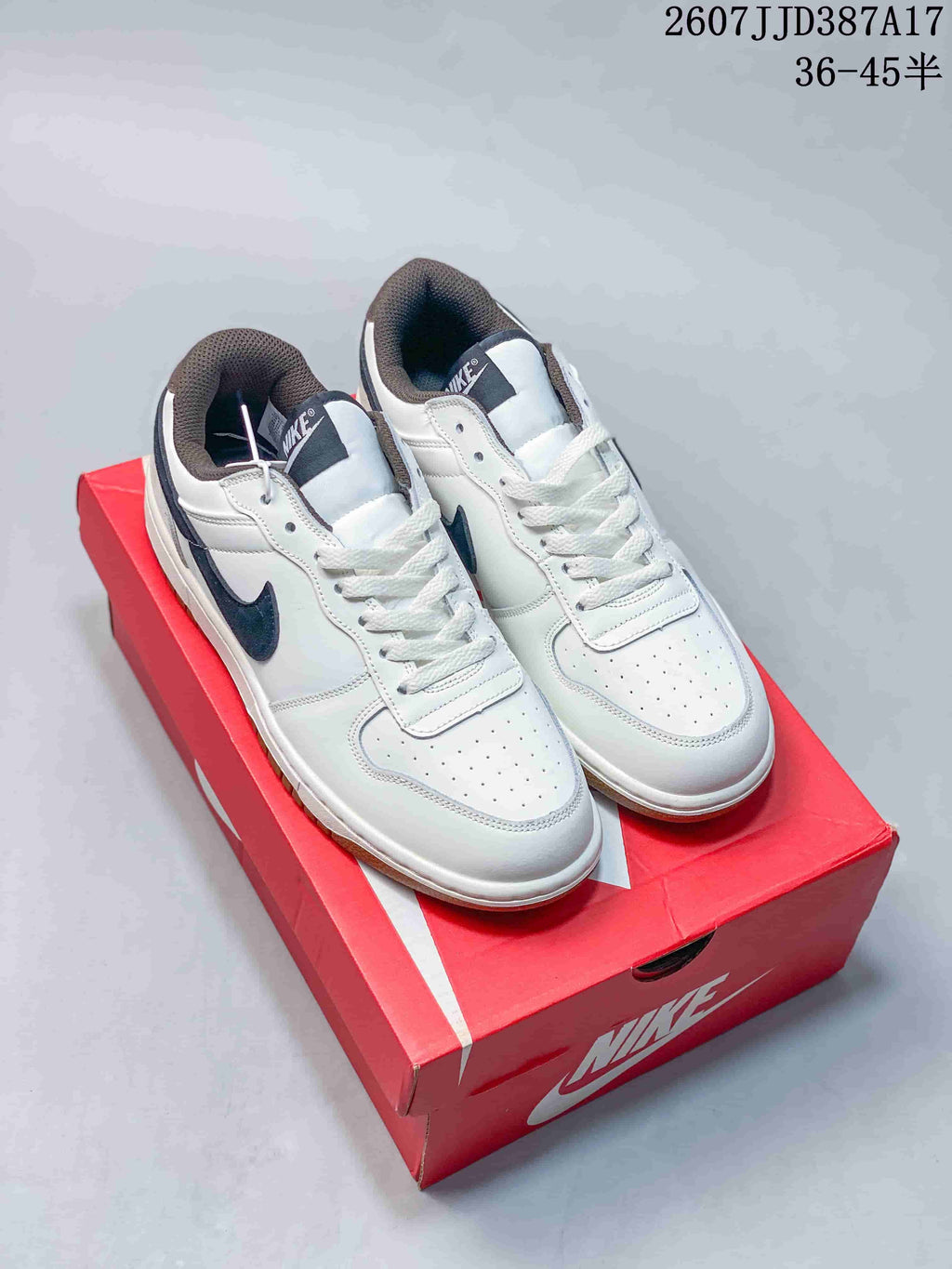Nike Big Nike Low Sneakers in Black, Green, White and Navy
