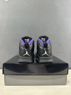 Jordan Air Jordan 10 High Black and Purple Sneakers 130209-051