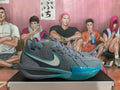 Nike Basketball Sneakers Gray Blue