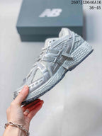 New Balance 1906A Gray White Low-Top Sneakers 07JXD646A16
