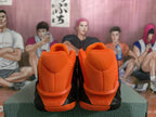 Nike Cushion 3.0 Basketball Sneakers Orange and Black