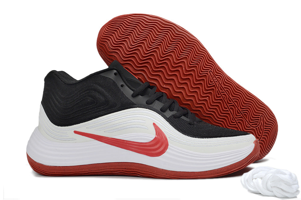 Nike Precision 8 Basketball Shoes in Black, White and Red