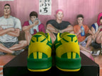 Nike Oregon Ducks Green and Yellow Basketball Sneakers