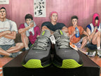 Nike Gray Green Low-Top Sneakers