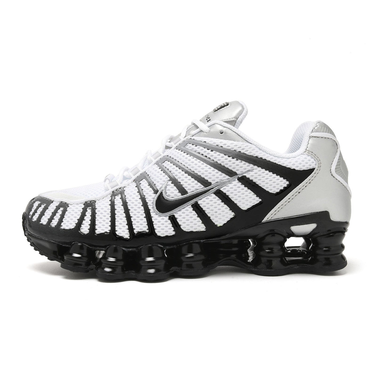 Nike Shox TL White Silver Black Sneakers