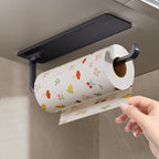Under Cabinet Paper Towel Holder Space Saving Dispenser