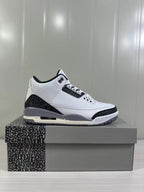 Jordan Air Jordan 3 Retro White Cement Grey Sneakers CT8532-106