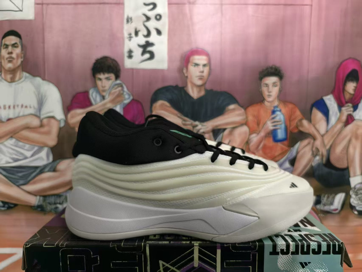 Adidas Basketball Sneakers White and Black