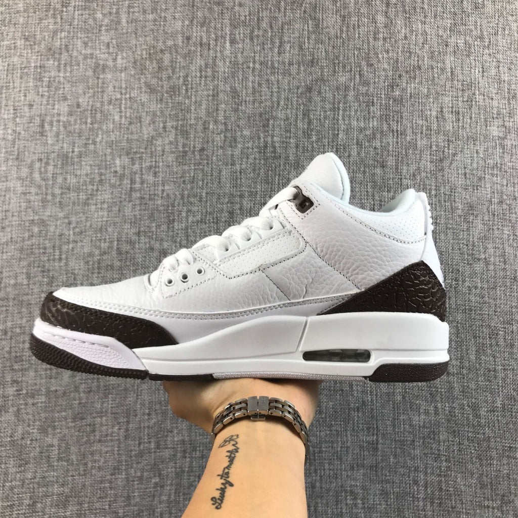 Jordan Air Jordan 3 White Brown BHM Sneakers