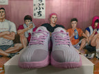 Pink Flow Basketball Sneakers