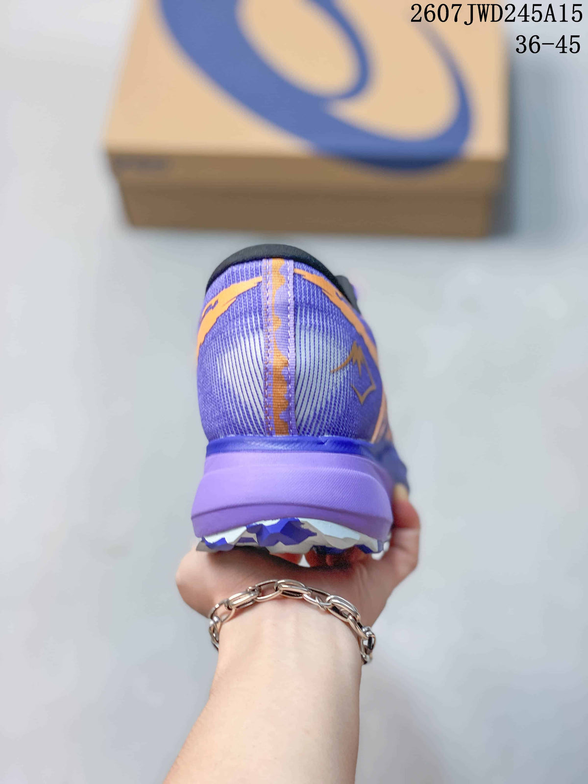ASICS GEL Magic Speed 4 Purple Orange Sneakers 2607JWD245A15