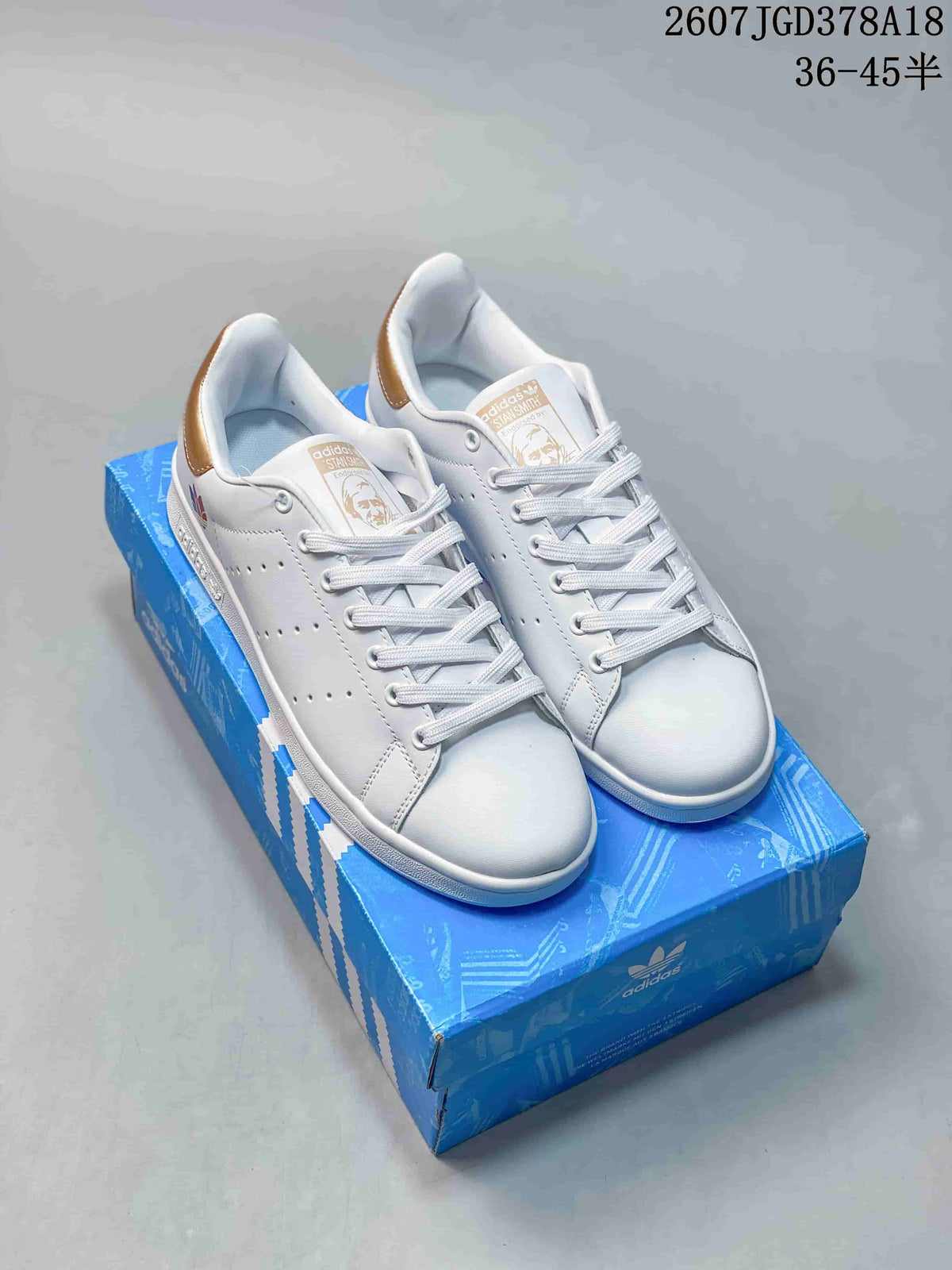 adidas Stan Smith White Low-Top Sneakers 2607TGD378A18