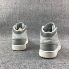 Jordan Air Jordan 1 Mid GS Light Bone Grey Fog Sneakers