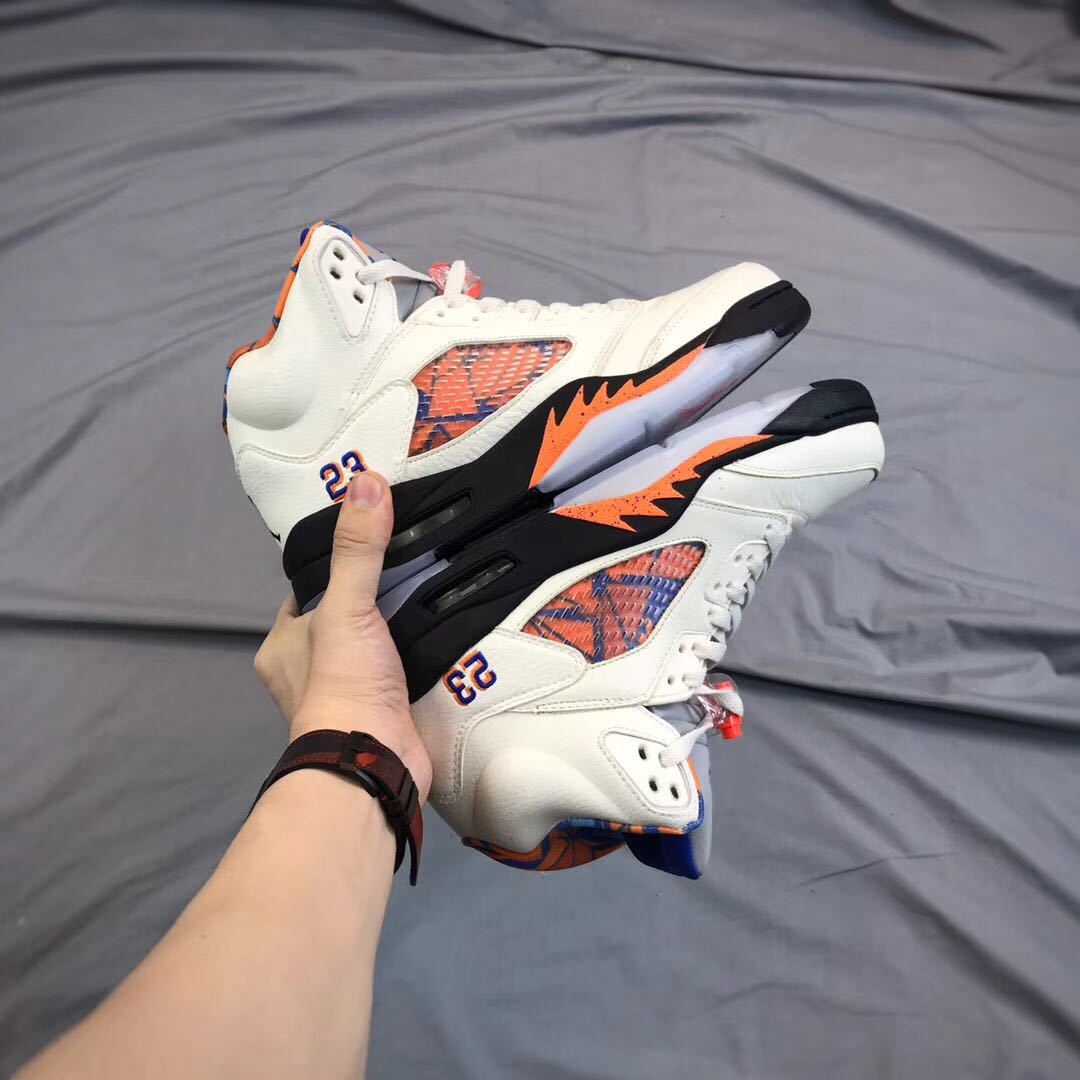 Jordan Air Jordan 5 International Flight White Red Sneakers