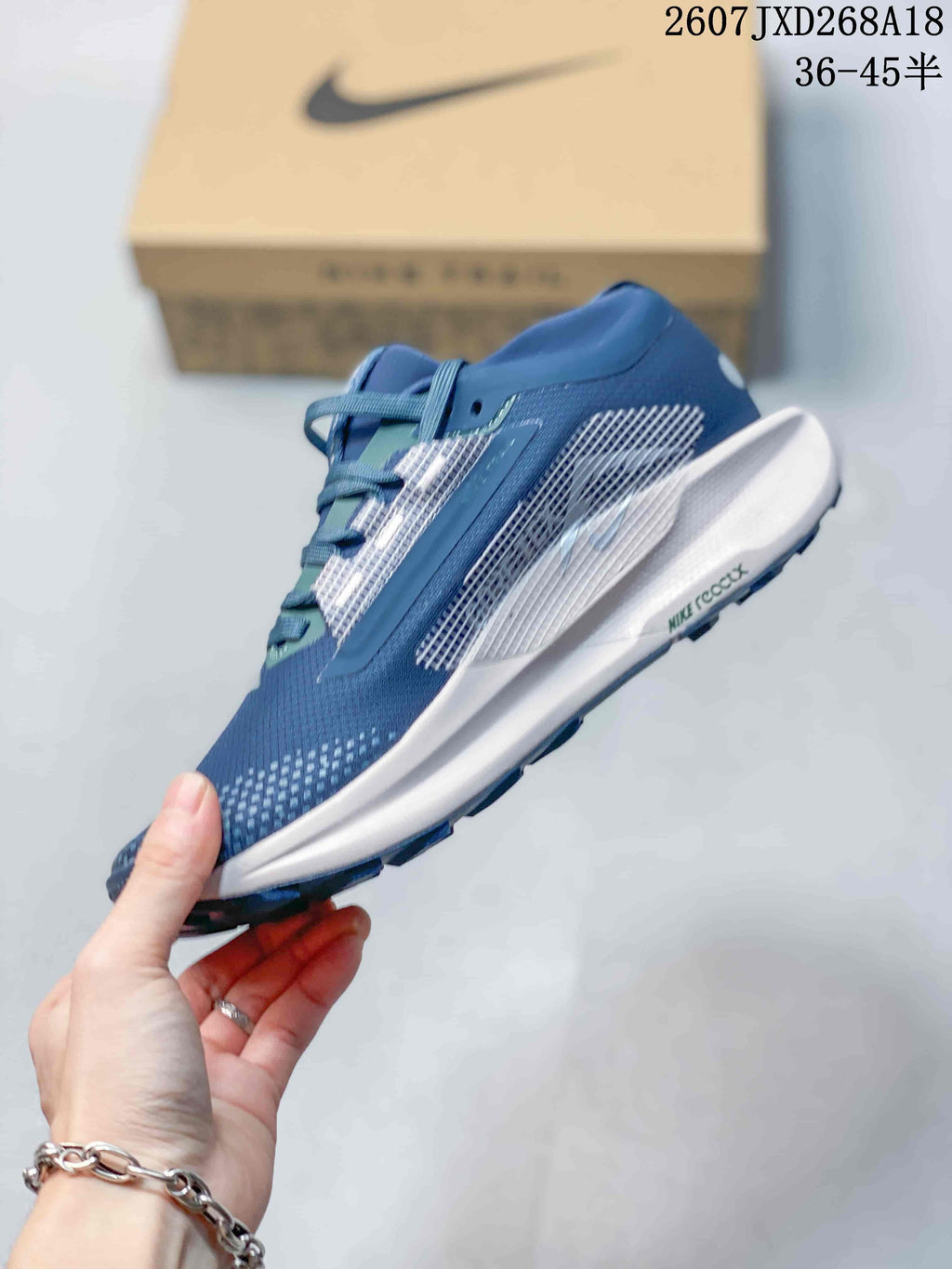 Nike Pegasus Trail 5 GORE-TEX Blue Sneakers 07JXD268A18