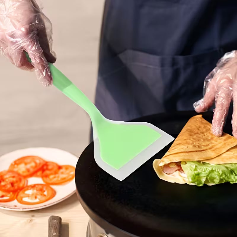 Silicone Cooking Utensils Set – Non-Stick Heat Resistant Kitchen Cookware for Cooking, Stir-Frying & Frying – Perfect for Pancakes, Steaks & BBQ
