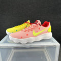 Nike Mismatched Color Sneakers in Pink and Yellow