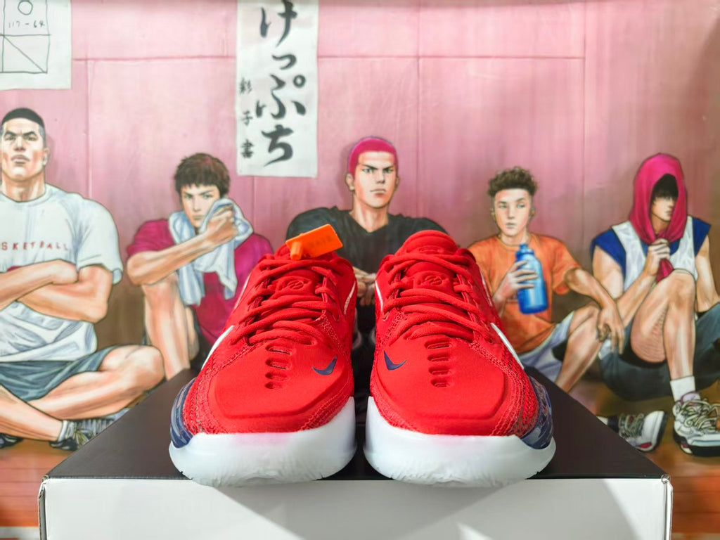 Nike Basketball Shoes Red White and Navy USA Edition
