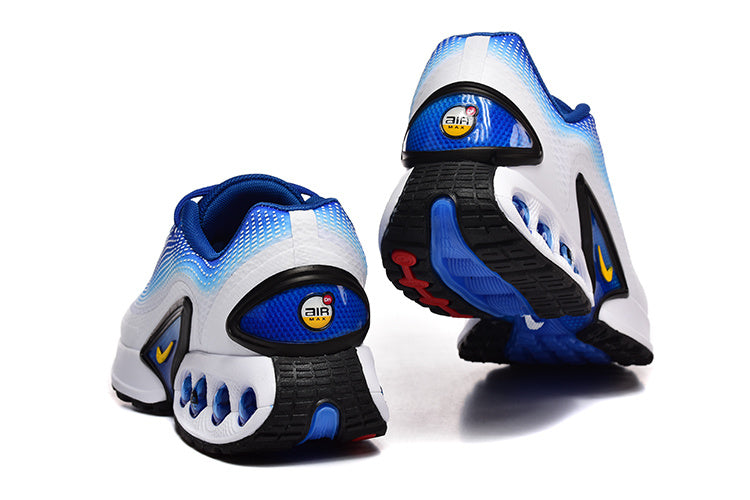 Nike Blue and White Air-Cushioned Sneakers