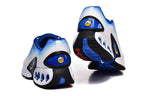 Nike Blue and White Air-Cushioned Sneakers