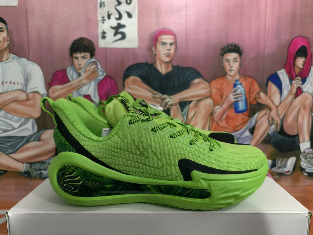 Green Basketball Sneakers