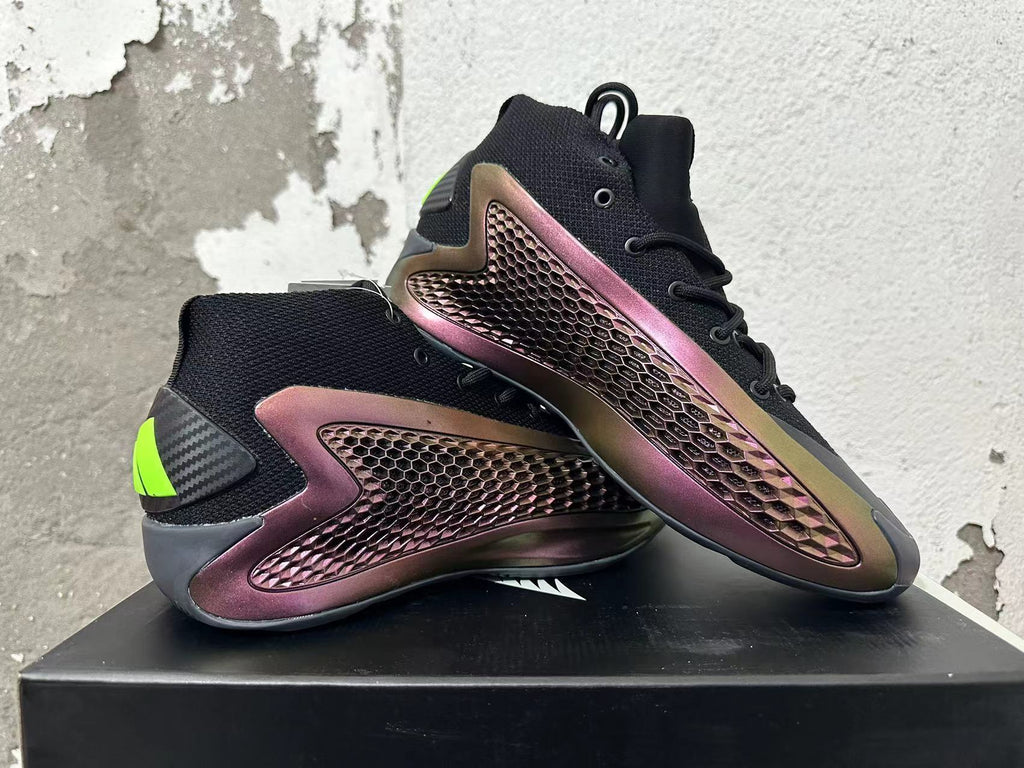 Adidas Basketball Shoes in Dark Red and Black