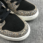 Air Jordan 1 Mid SE GS Leopard Sneakers BQ6931-021