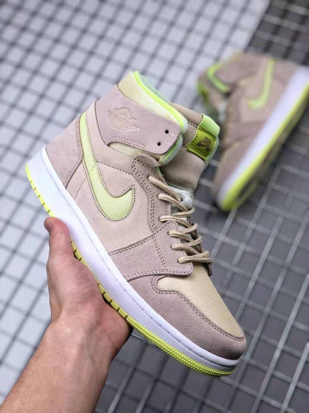 Nike Air Jordan 1 Zoom CMFT Lemon Twist CT0979-002 Sneakers