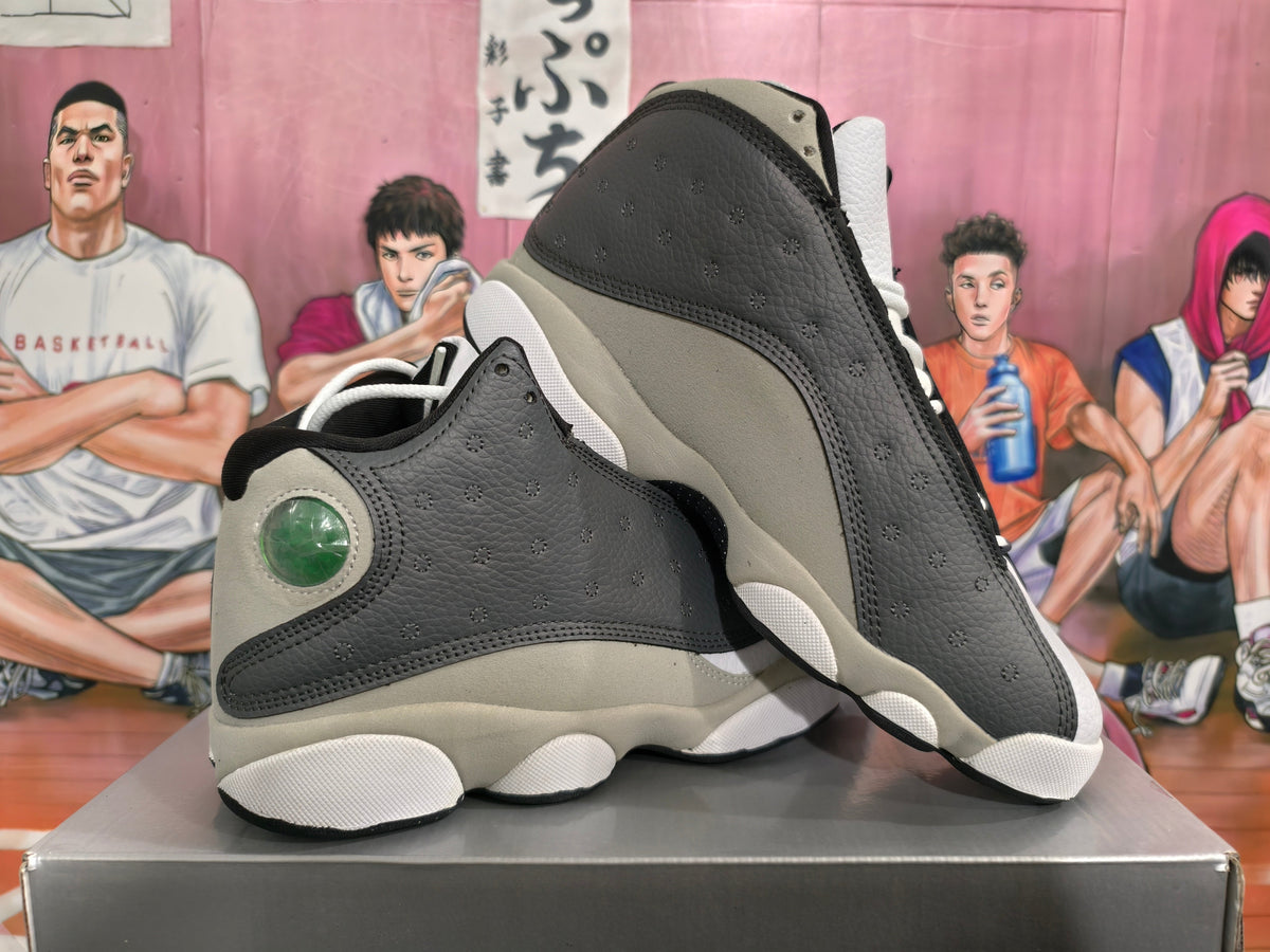 Jordan Air Jordan 13 Retro Gray Basketball Sneakers