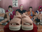 New Balance Pink Sport Sandals