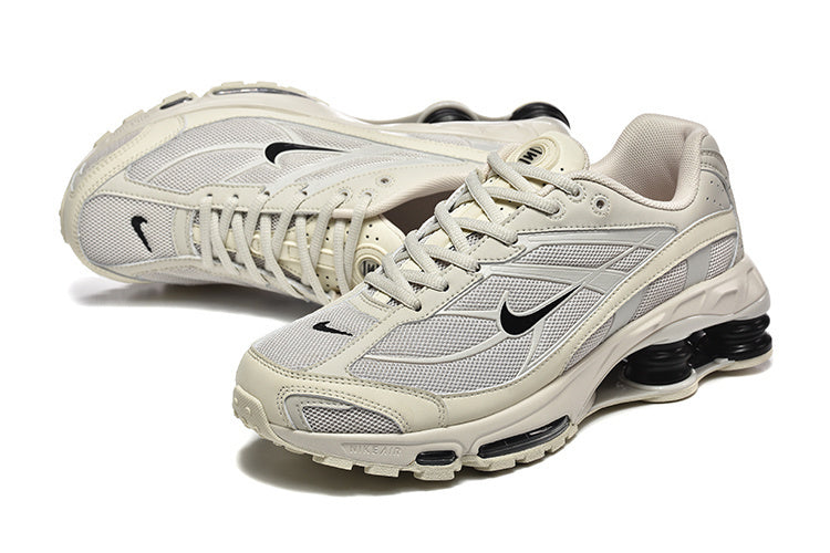 Nike Shox Ride 2 Sneakers in Cream and Grey