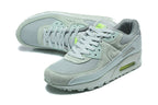 Nike Air Max 90 QS Sneakers in Gray and Lime