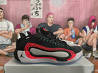 Jordan Black White Red Basketball Sneakers