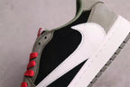 Jordan 1 Low Travis Scott Black Grey Sneakers CQ4277-008