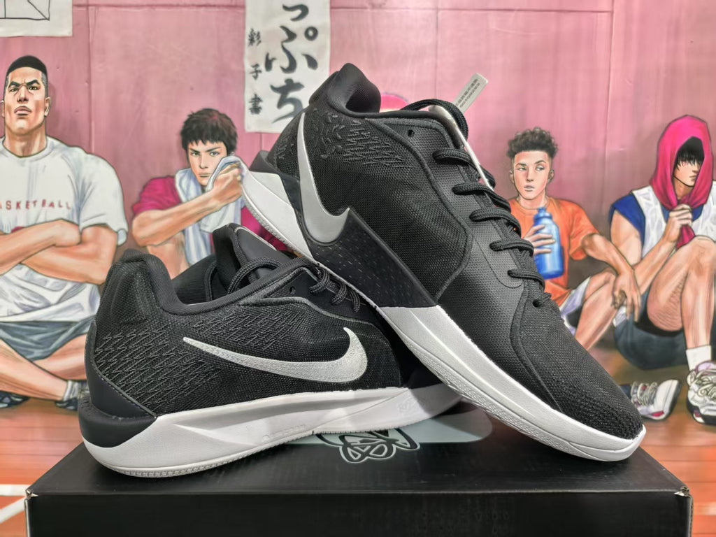 Nike Black and White Basketball Sneakers