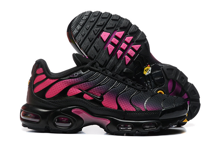 Nike Air Max Plus Black and Pink Sneakers