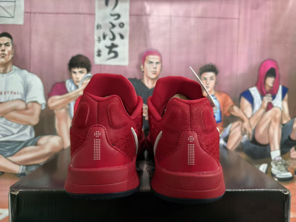 Nike Basketball Sneakers Red and White