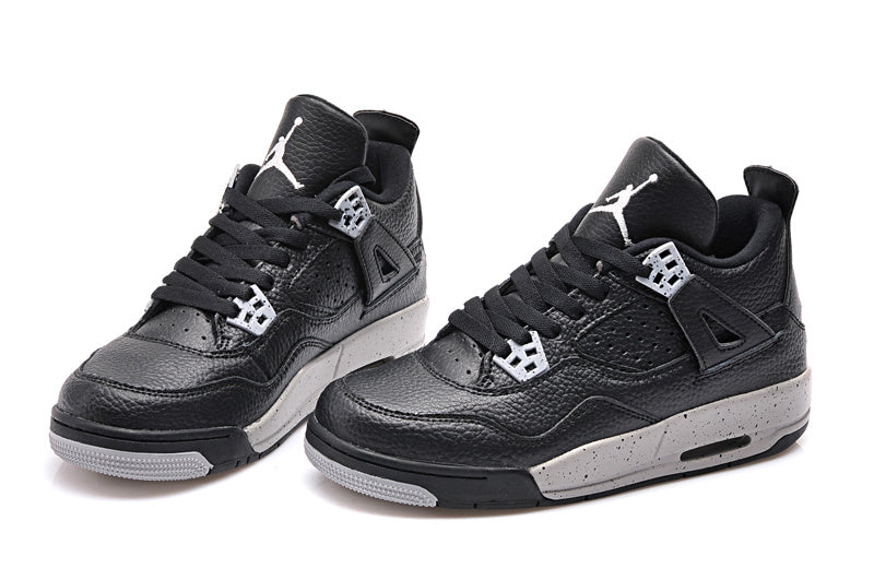 Jordan Air Jordan 4 Black Grey Sneakers 314254-003