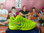 Nike Basketball Shoes in Volt Green